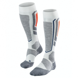 FALKE socks SB2 W white/grey/orange 