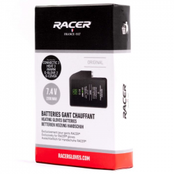 RACER battery set for gloves 7.4 V 2200mAh Connectic/Connectic F/Connectic Mitt