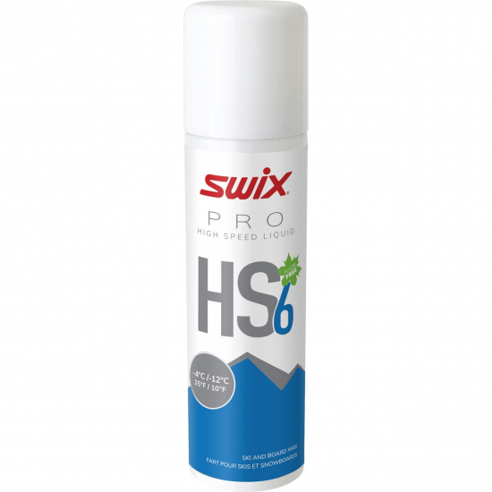 SWIX vasks Liquid  HS6 Blue -4/-12 
