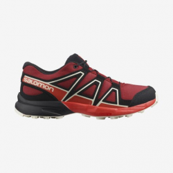 SALOMON shoes Speedcross J red dahlia/cherry tomato/vanilla ice 