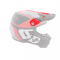 6D helmet peak ATR-2 Helo red/grey