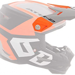 6D helmet peak ATR-2 Helo orange/grey