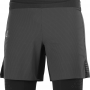 SALOMON šorti Exo Motion Twinskin short black 