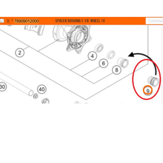 HUSQVARNA bukse pr ritenim FS 450 '15-'20