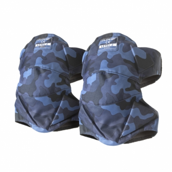 CLOVER ceļu sargi ārējie Out Knee Pro 2 CE camo blue