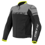 DAINESE ādas jaka Agile black/grey/yellow 