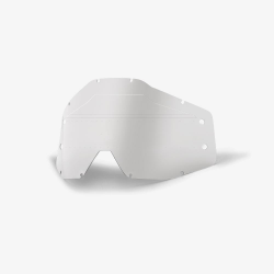 100% goggles lense Accuri/Strata Forecast mud clear sonic bumps