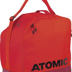 ATOMIC boot and helmet bag red/rio red