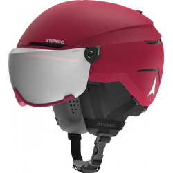 ATOMIC ķivere Savor Visor ST dark red w/silver ST C2 