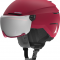 ATOMIC ķivere Savor Visor ST dark red w/silver ST C2 