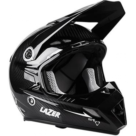 LAZER ķivere MX8 X Line Carbon black carbon/white 