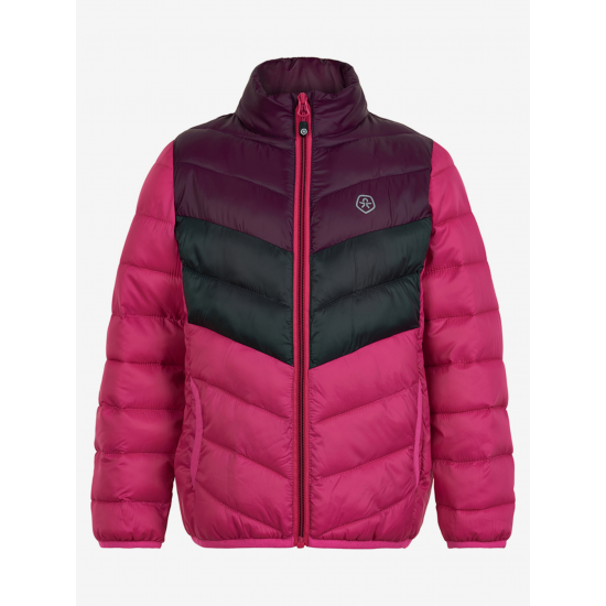COLOR KIDS ziemas jaka Jacket Quilted Packable pink/black 