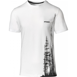 ATOMIC T-krekls Alps Maverick white 