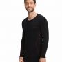 FALKE termokrekls LS Warm black/red 