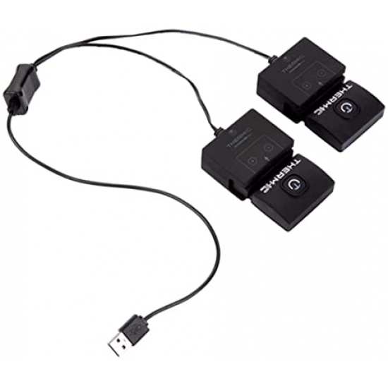 SIDAS lādētāju kompl zābaku/zeķu baterijām T-IC USB cable
