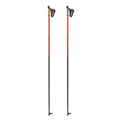 ATOMIC cross country skiing poles Redster Carbon QRS red/black 