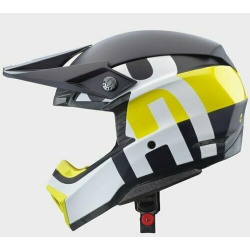 HUSQ/KTM helmet Moto 10 Spherical Railed black/white/yellow 