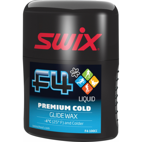 SWIX vasks Liquid F4 Premium Cold -4/-30 100ml